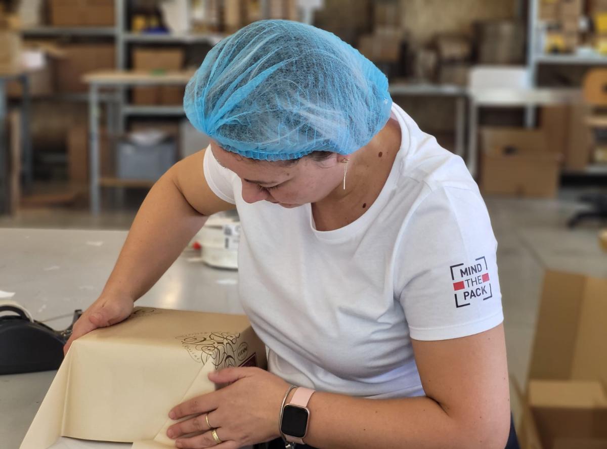 Mind The Pack confezionamento manuale