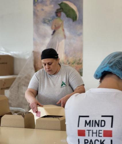 Mind The Pack confezionamento manuale