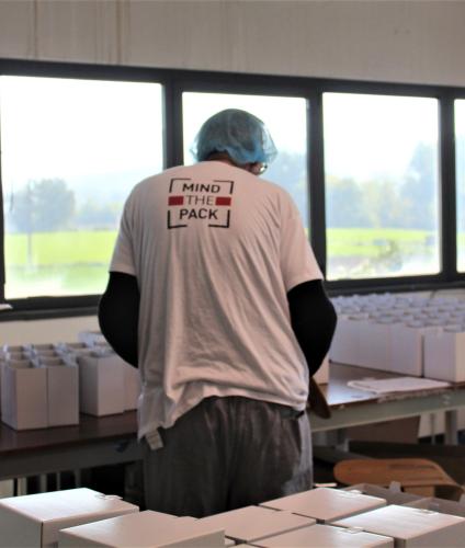 Mind The Pack confezionamento manuale