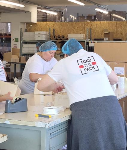 Mind The Pack confezionamento manuale